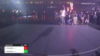 102 lbs Round Of 32 - Gage Singleton, Salem Elite vs Elias Mendiola, NM Gold