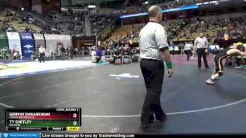 160 lbs Cons. Round 2 - Griffin Swearengin, Logan-Rogersville vs Ty Shetley, Sullivan