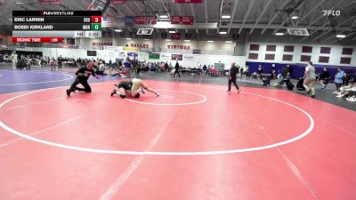 149 lbs Semifinal - Boedi Kirkland, Montreat College vs Eric Larwin, Eastern Oregon University (OR)