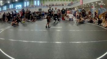 36-40 lbs Semifinal - Chandler Pounds, Slate Wrestling Academy vs Kyrie Ewing, Blackman