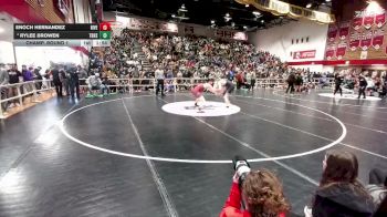 144 lbs Champ. Round 1 - Enoch Hernandez, Riverton vs Rylee Browen, Thunder Basin