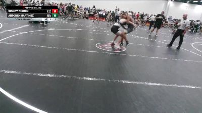 140 lbs Cons. Round 1 - Antonio Martinez, Roundtree Wrestling Academy vs Sidney Durnin, C2X