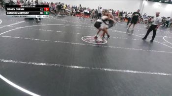 140 lbs Cons. Round 1 - Antonio Martinez, Roundtree Wrestling Academy vs Sidney Durnin, C2X