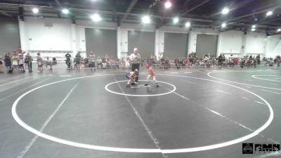 49 lbs Quarterfinal - Jameson Baumgardner, El Paso Texas WC vs J'onnis Covarrubias, Shafter Youth Wrestling