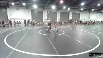 49 lbs Quarterfinal - Jameson Baumgardner, El Paso Texas WC vs J'onnis Covarrubias, Shafter Youth Wrestling