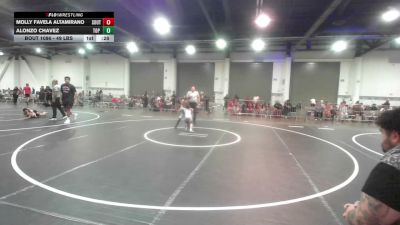 49 lbs Consi Of 8 #2 - Molly Favela Altamirano, Southside Wolfpack vs Alonzo Chavez, Top Rank Hammers