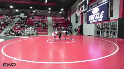 165 lbs 5th Place Match - Cash Paslay, PONCA CITY vs Kingsley Manion, PLAINVIEW