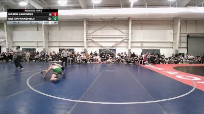 102 lbs Semis (4 Team) - Easton Wakefield, Idaho 1 vs Mason Sandness, Allstar