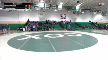 106 lbs Champ. Round 1 - Jayden Francis, Bayside vs Killian Bruni, Floyd Kellam