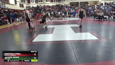 JV-11 lbs Quarterfinal - Jackson Adams, Linn-Mar vs Jonathan O`Neill, Nashua-Plainfield