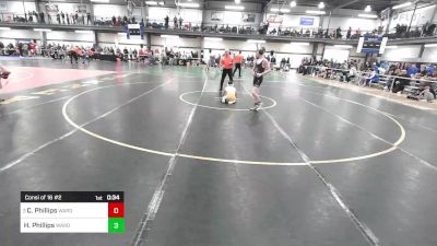 101 lbs Consi Of 16 #2 - Hunter Phillips, Ward Melville vs Chase Phillips, Ward Melville