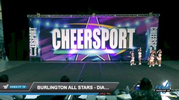 Burlington All Stars - Diamondz - Diamondz [2022 L2 Senior - D2 Day 1] 2022 CHEERSPORT Council Bluffs Classic