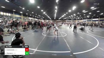 113 lbs Consi Of 16 #2 - Isaac Castaneda, Canyon Springs HS vs Jordan Romero, Llwc
