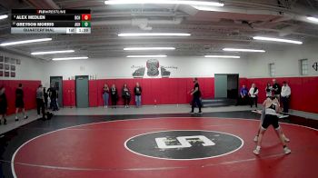 114 lbs Quarterfinal - Greyson Morris, Albert Gallatin Hs vs Alex Medlen, Bethlehem Center Hs