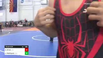 126 lbs Round Of 64 - Jaydon Rodriguez, Norcal All-Stars vs Aiden Brian, Lions WC