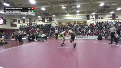 138 lbs 9th Place Match - Easton Sonberg, Osage vs Kaden Kirkpatrick, Eddyville-Blakesburg-Fremont