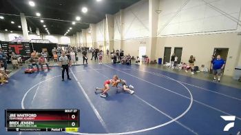 80 lbs Round 1 - Jre Whitford, Team Pride Academy vs Brex Jensen, Delta Wrestling Club