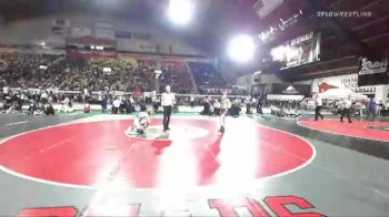 5A 98 lbs Quarterfinal - Gabriel Arnold, Meridian vs Ashton Fullmer, Thunder Ridge