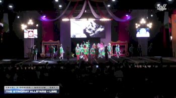 The Stingray Allstars - Lime [2025 L3 Senior - Medium Day 1] 2025 ASC Battle Under the Big Top Grand Nationals