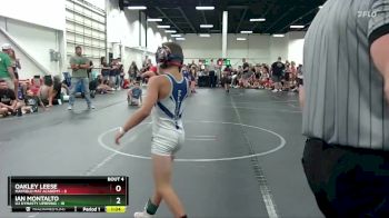 64 lbs Round 2 (6 Team) - Ian Montalto, U2 Dynasty Uprising vs Oakley Leese, Mayfield Mat Academy