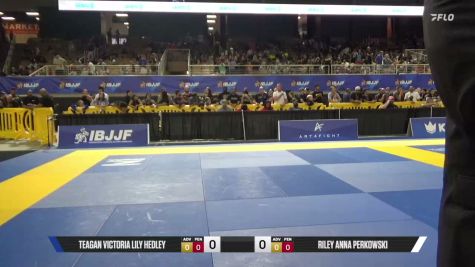 Coraline Louise Polson vs Juniper Lourdes Nichols 2026 Pan Kids Jiu-Jitsu IBJJF Championship