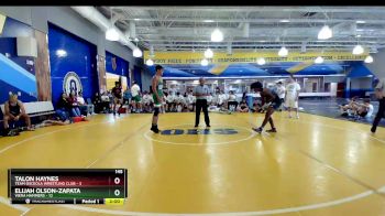 145 lbs Round 4 (8 Team) - Talon Haynes, Team Osceola Wrestling Club vs Elijah Olson-Zapata, Viera Hammers