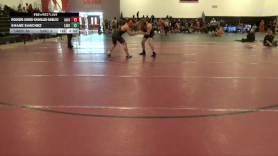 174 lbs Round 1 (16 Team) - Rodger Jones-Charles-Shelto, Lassen College vs Shane Sanchez, San Joaquin Delta College