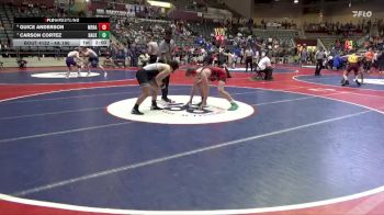 4A 190 lbs Cons. Semi - Guice Anderson, Mena vs Carson Cortez, Bauxite High School