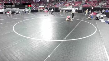 D1-113 lbs Cons. Round 2 - Paxton Gish, Slinger vs Landon Connelly, Sparta