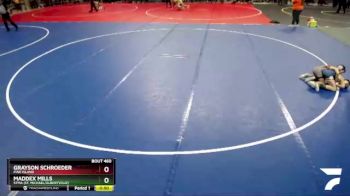 70 lbs Quarterfinal - Maddex Mills, STMA (St. Michael/Albertville) vs Grayson Schroeder, Pine Island