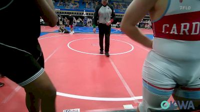 170 lbs Consolation - Bryson Thomas, Collinsville Cardinal Youth Wrestling vs Tanner Clifton, Dark Cloud Wrestling Club