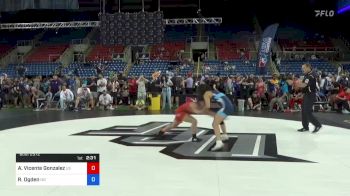 122 lbs Rnd Of 32 - Angelica P. Vicente Gonzalez, US Territory vs Rei Ogden, North Dakota