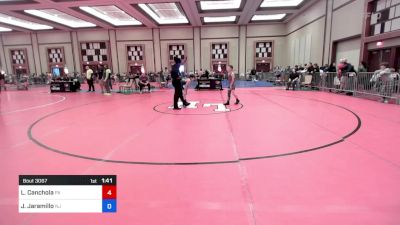 86 lbs Consolation - Landon Canchola, Pa vs Jeremiah Jaramillo, Nj