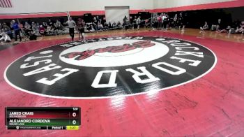 120 lbs Cons. Round 2 - Jared Craig, BOLINGBROOK vs Alejandro Cordova, ROUND LAKE