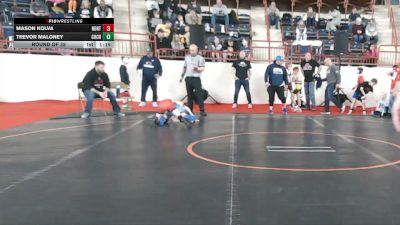 70_B lbs Round Of 32 - Mason Kolva, Northern York vs Trevor Maloney, Cochranton