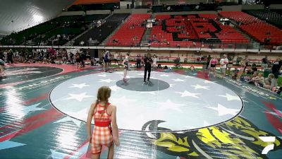 87 lbs Placement Matches (8 Team) - Samantha Shepard, Montana vs Hayden Kumfer, Alaska