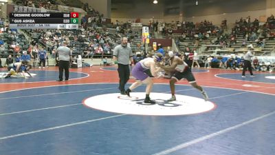5A 165 lbs Quarterfinal - Desmine Goodlow, Searcy vs Gus Askea, El Dorado
