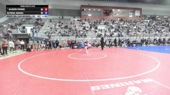 U23 Women - 76 lbs Champ. Round 2 - Alison Evans, CO vs Alyssa Arana, CA