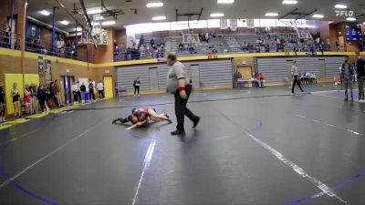 130 lbs Round 5 - LiyaBella Johnson, Kearns vs Amelia Okeson, Granger