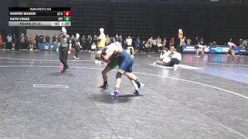 141 lbs Round Of 32 - Hunter Mason, Chattanooga vs Kayd Craig, Utah Valley