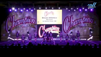 Dream Athletics - Blackout [2024 L4 Senior Coed - D2 Day 2] 2024 Champion Cheer and Dance Grand Nationals