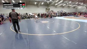 126 lbs Champ. Round 1 - Aiden Bohanon, Mead vs Luke Carbone, Highlands Ranch