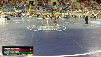 106 lbs Semis & 1st Wrestleback - Harper Boettcher, W4-Dickinson vs Izabel Baku-elder, E3-Fargo