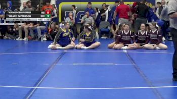 150 lbs 1st Place Match - Kameron Kremer, Independence vs Brady Patterson, Benton Community