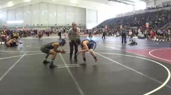 114 lbs Quarterfinal - CARSON WOOD DAVIS, Bagdad Copper Heads vs Damian Rios, Safford Wrestling Club