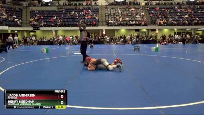 125 lbs Round 2 - Henry Needham, Heartland Wrestling Academy vs Jacob Andersen, Pinnacle