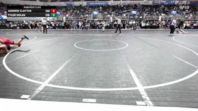 155 lbs Round Of 16 - Andrew Clayton, Central Kentucky Wrestling Academy vs Tyler Nolan, Purler Wrestling Academy PWA