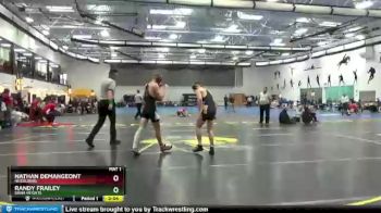 133 lbs Cons. Semi - Nathan Demangeont, Heidelberg vs Randy Frailey, Siena Heights