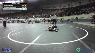 58 lbs Consi Of 8 #1 - Grant Remus, Barnsdall Youth Wrestling vs Colton Tecumseh, Mojo Grappling Academy