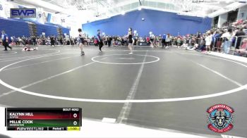 100-110 lbs Round 4 - Millie Cook, Hoisington vs Kalynn Hill, SlyFox
